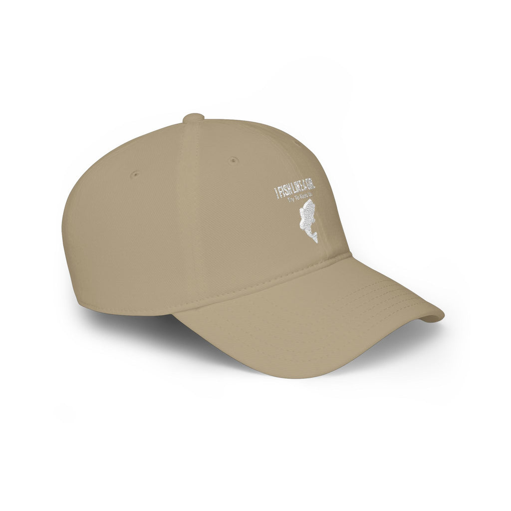 Fish Like a Girl Low Profile Baseball Cap