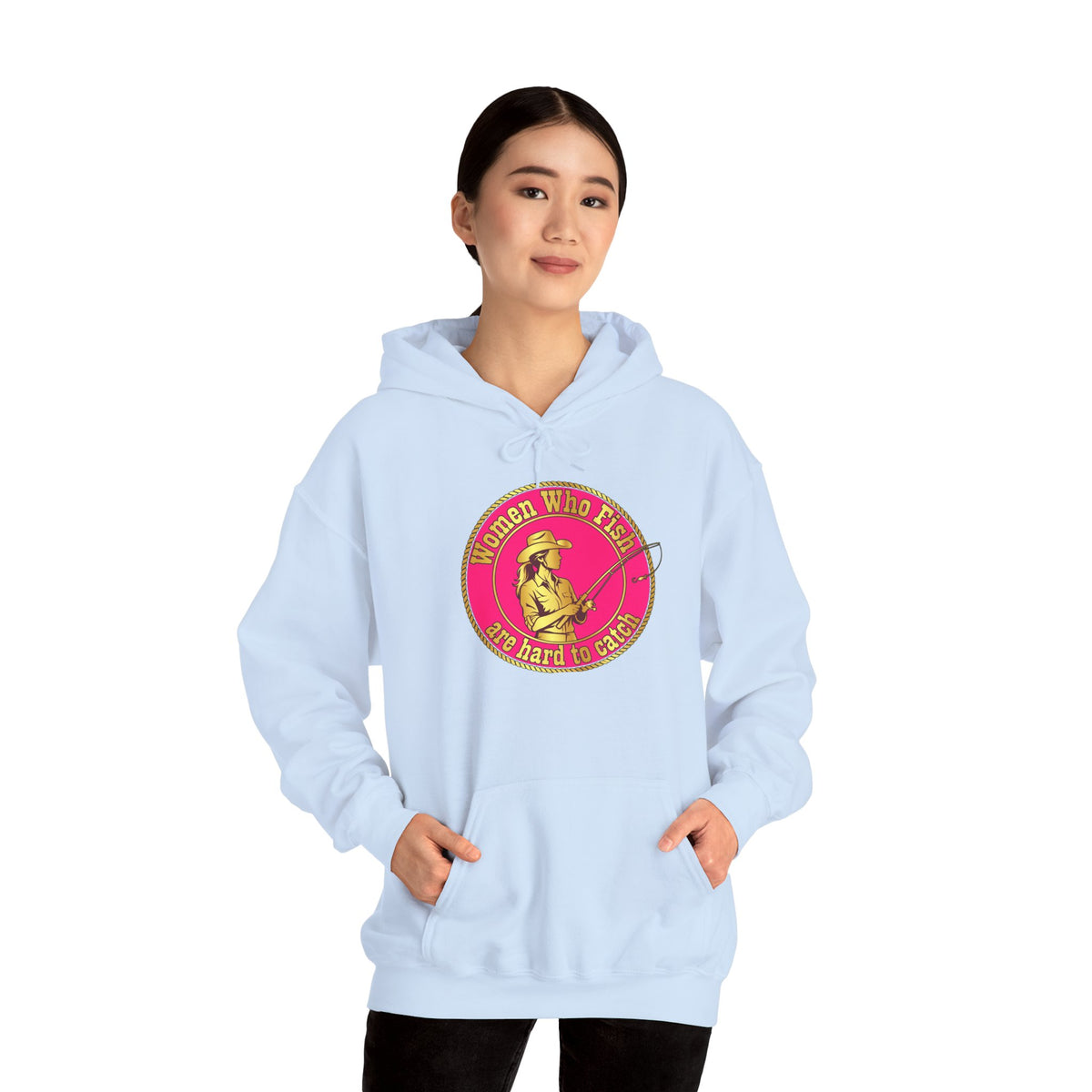 Hard To Catch Unisex Heavy Blend™ Hooded Sweatshirt
