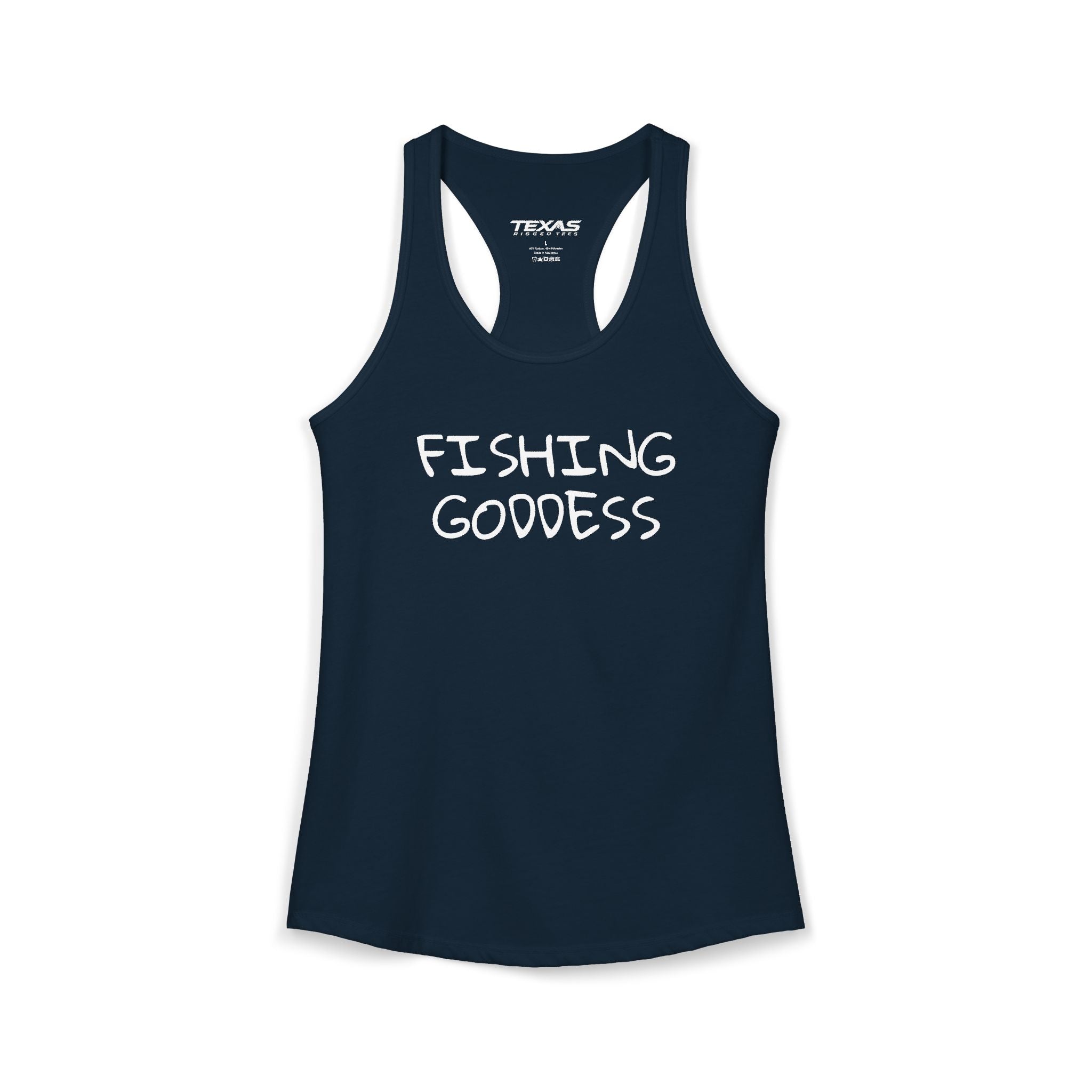 Fishing Goddess — Women’s Racerback Tank