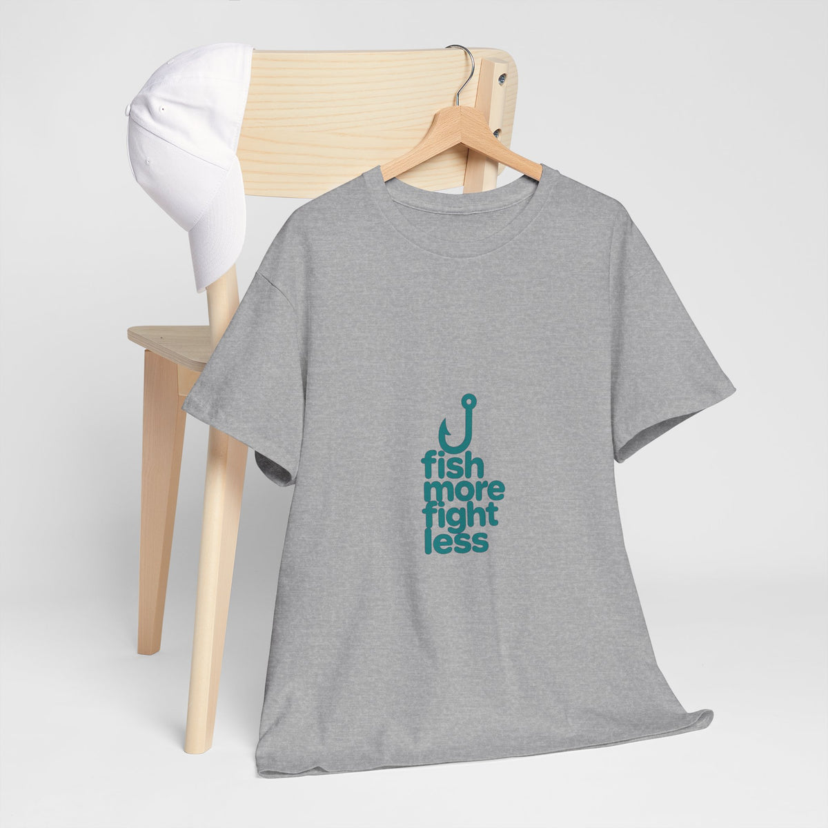 Fish More Heavy Cotton Tee