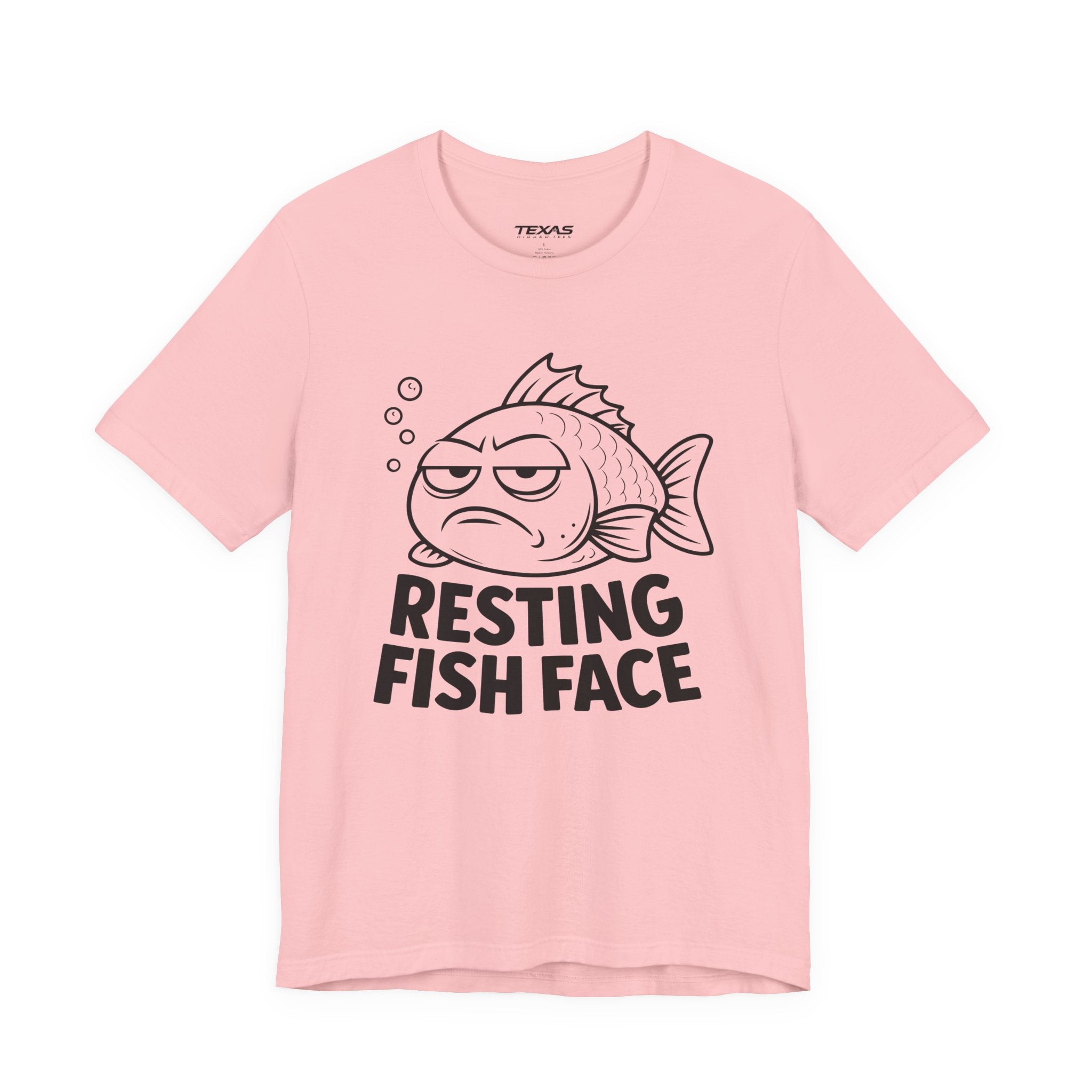 Resting Fish Face — Unisex Cotton Tee