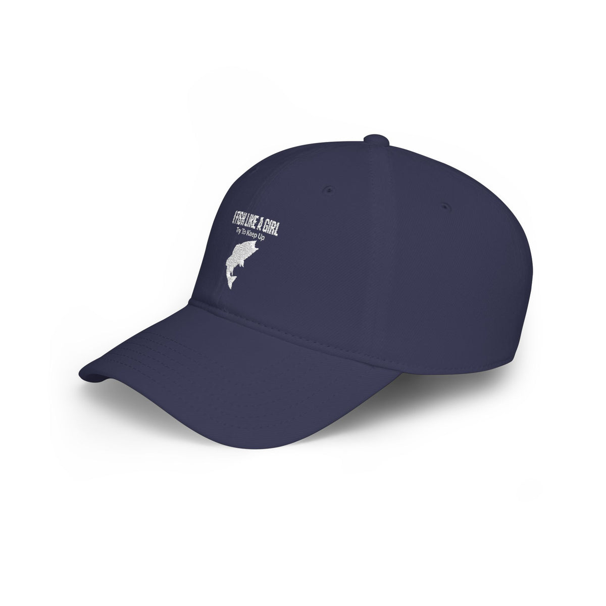 Fish Like a Girl Low Profile Baseball Cap
