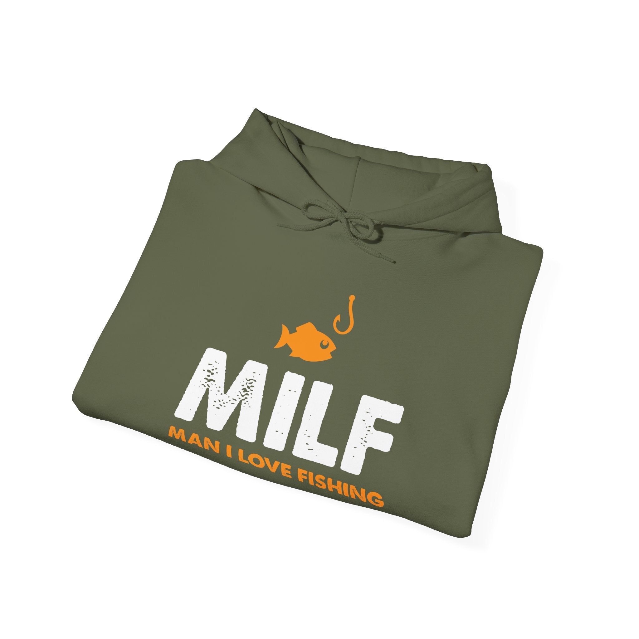 Man I love Fishing — Unisex Hooded Sweatshirt