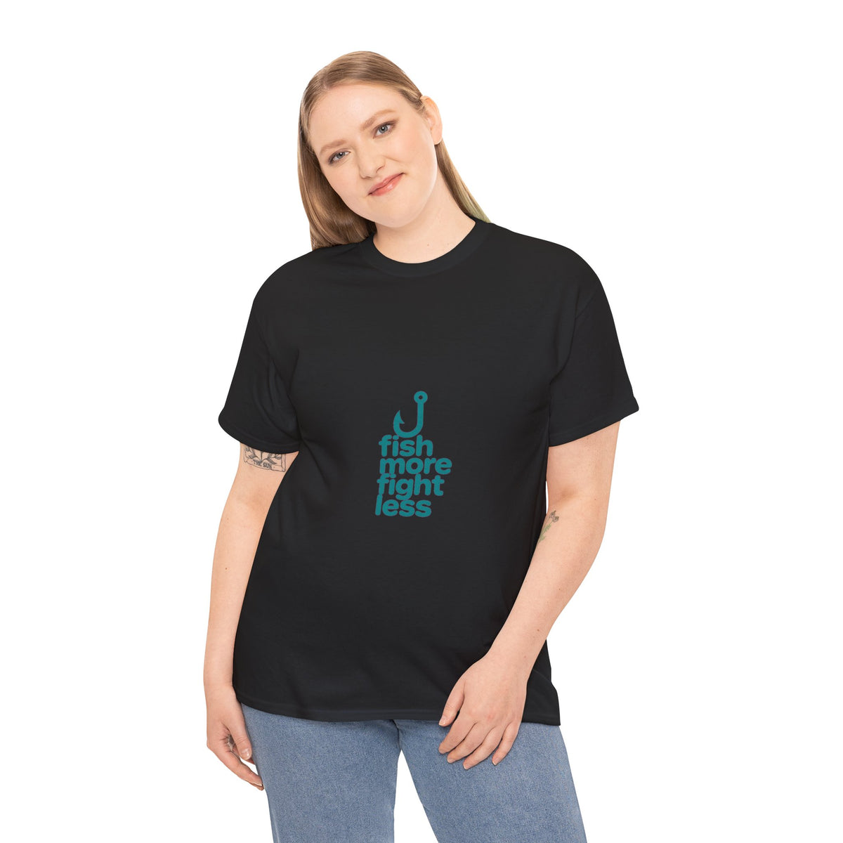 Fish More Heavy Cotton Tee