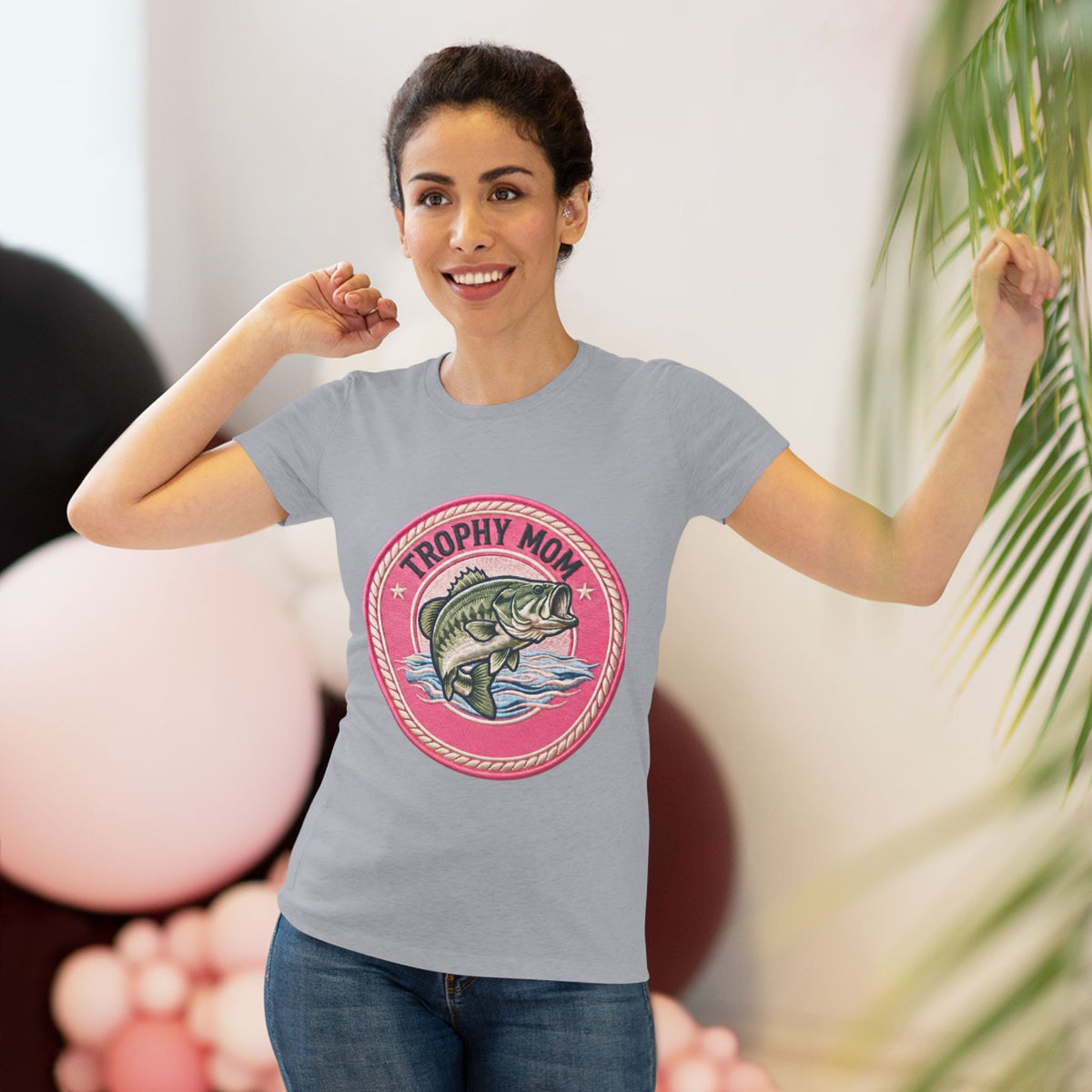 Trophy Mom Triblend Tee