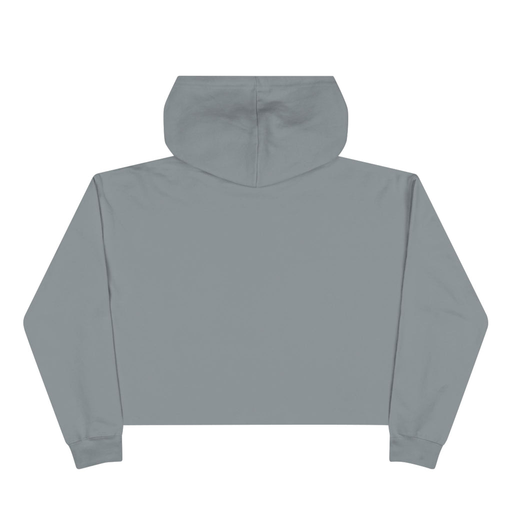 Women Know More Than Minnow Crop Hoodie