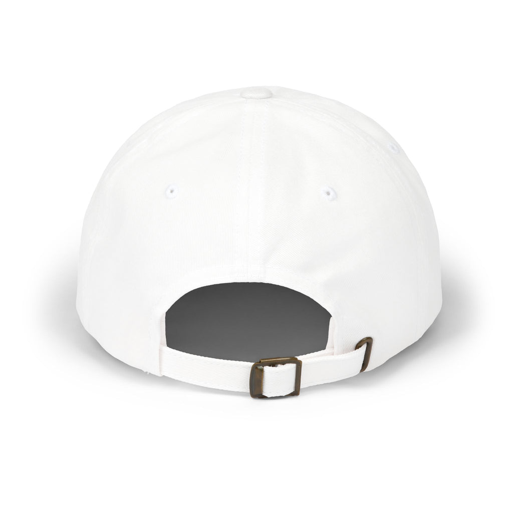 Classic Dad Cap — 'Backroads Beautiful' Embroidered White Baseball Hat