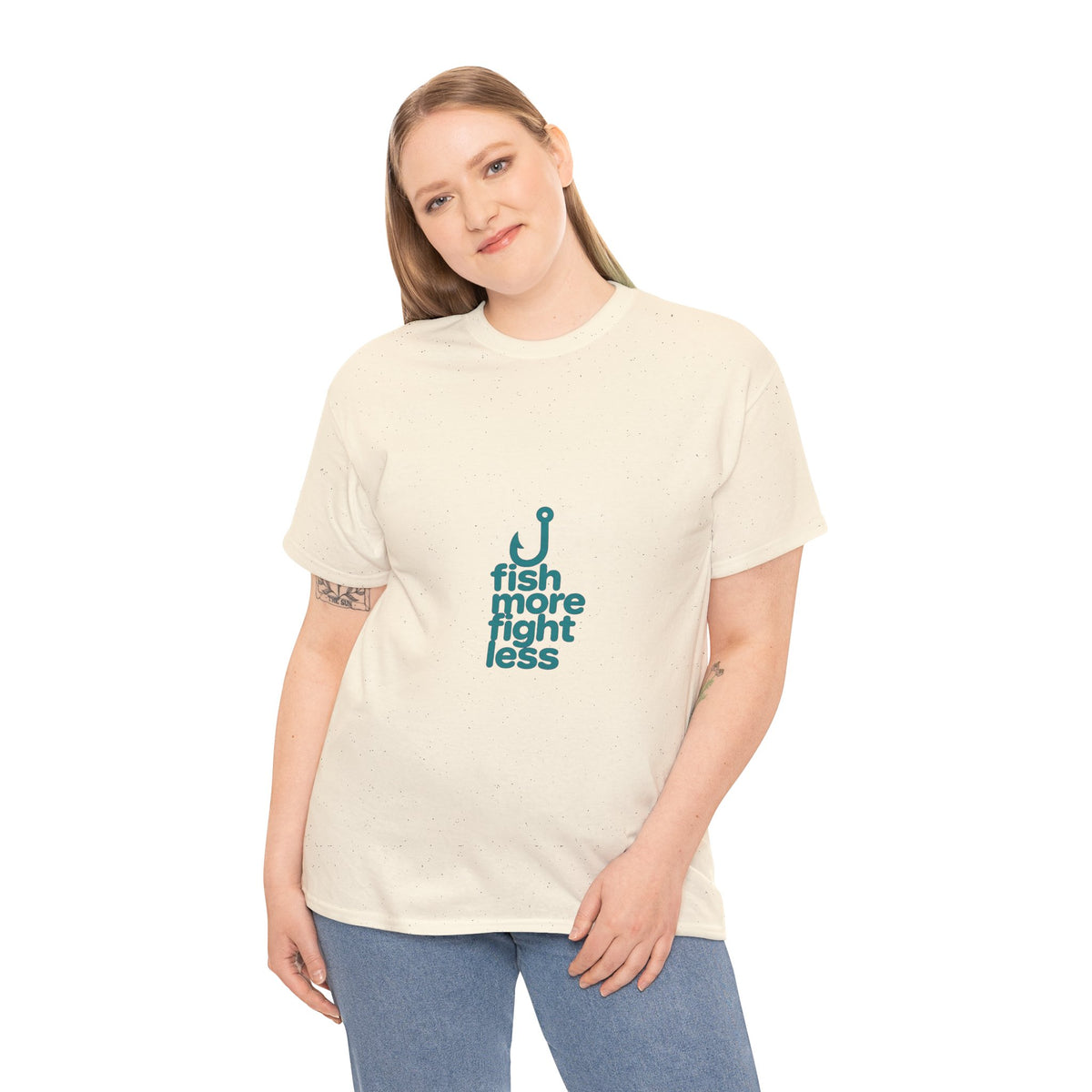 Fish More Heavy Cotton Tee