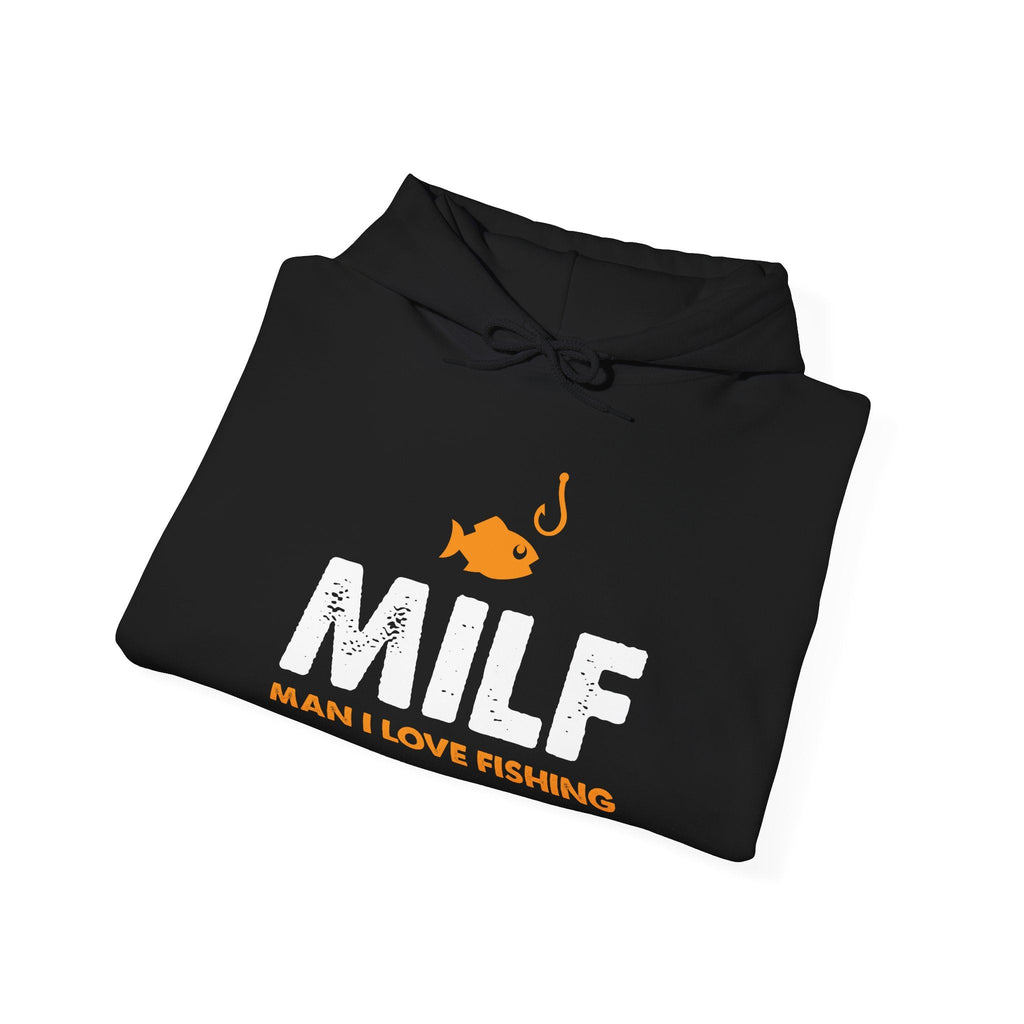 Man I love Fishing — Unisex Hooded Sweatshirt