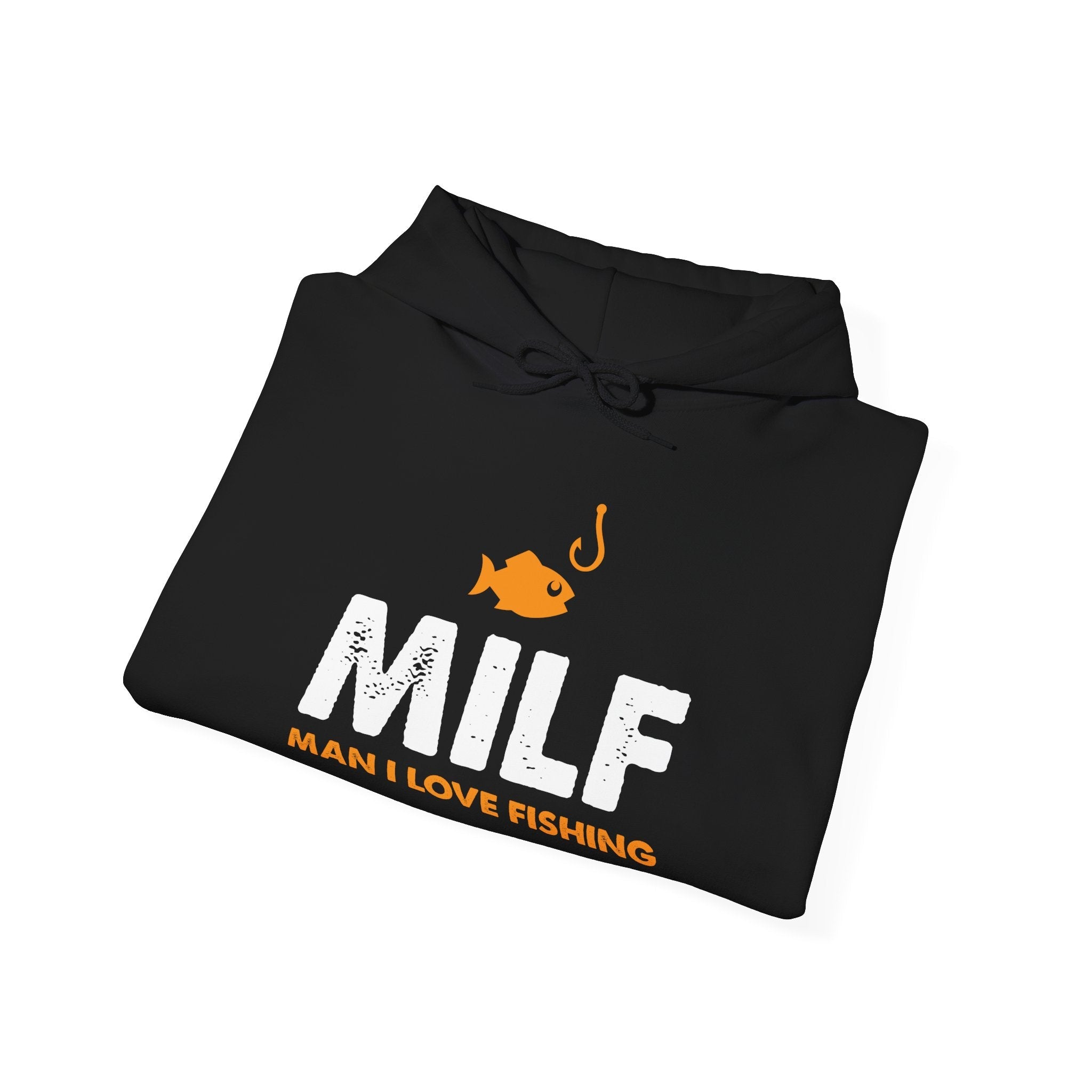 Man I love Fishing — Unisex Hooded Sweatshirt