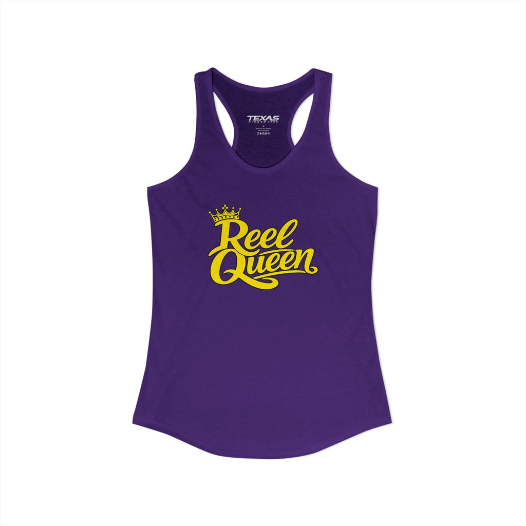 Reel Queen Women's Racerback Tank Top | Fishing Shirt for Women | Angler Gift