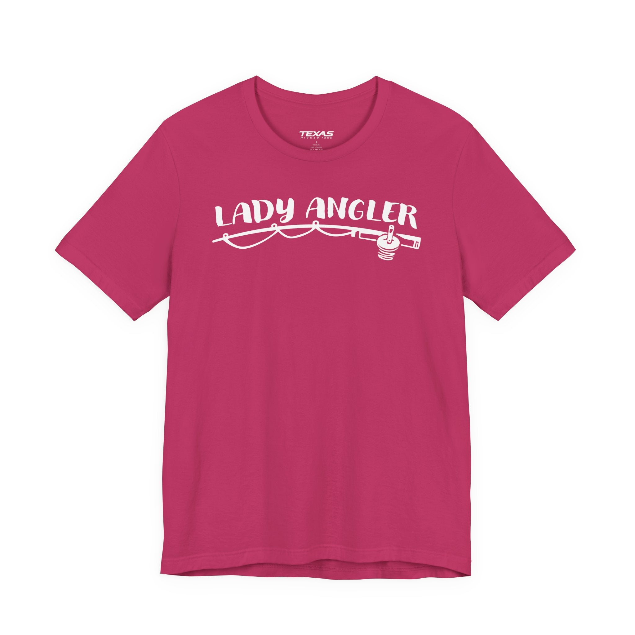 Lady Angler — Unisex Cotton Tee