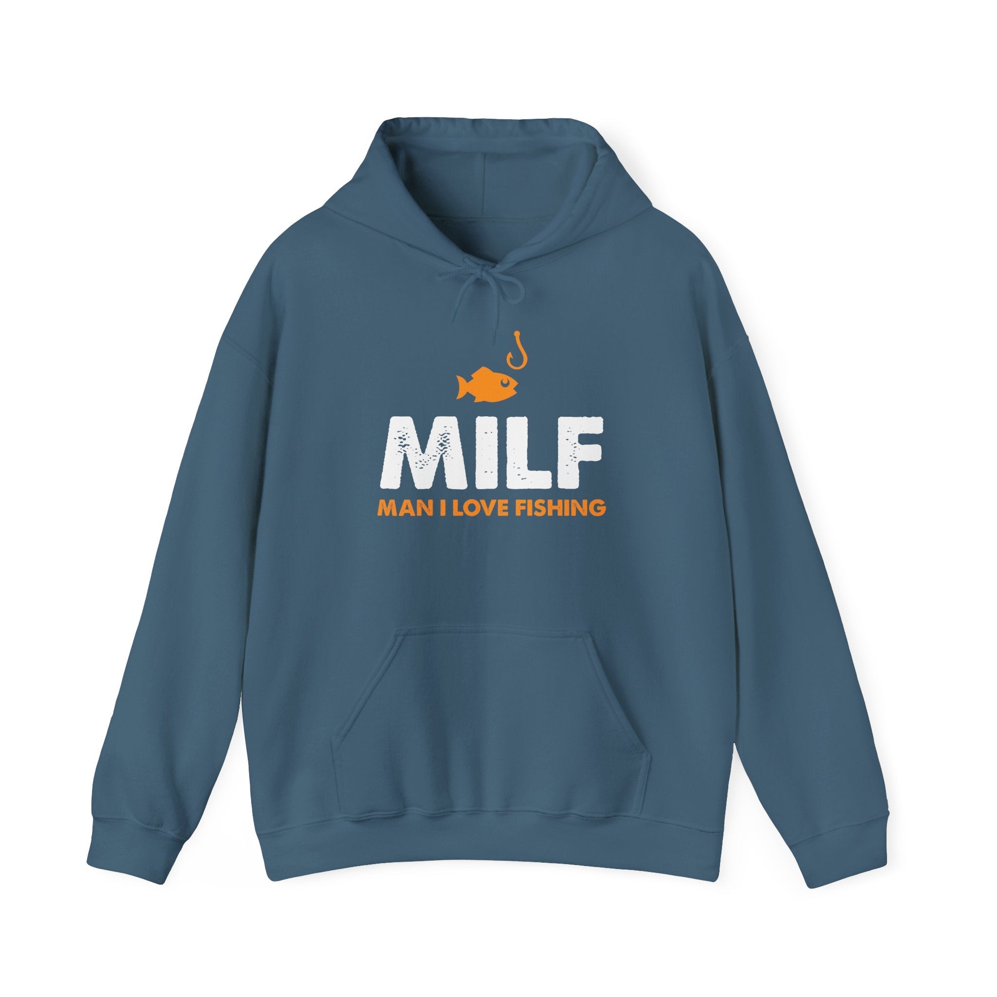 Man I love Fishing — Unisex Hooded Sweatshirt