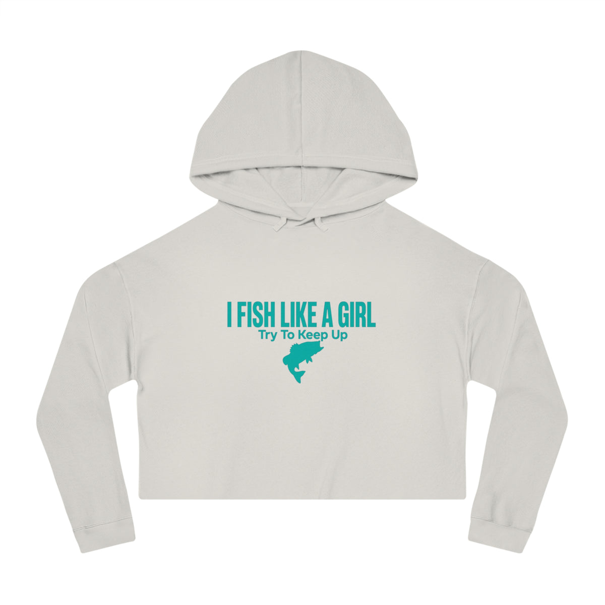 Big Momma Bass Buster Cropped Hooded Sweatshirt