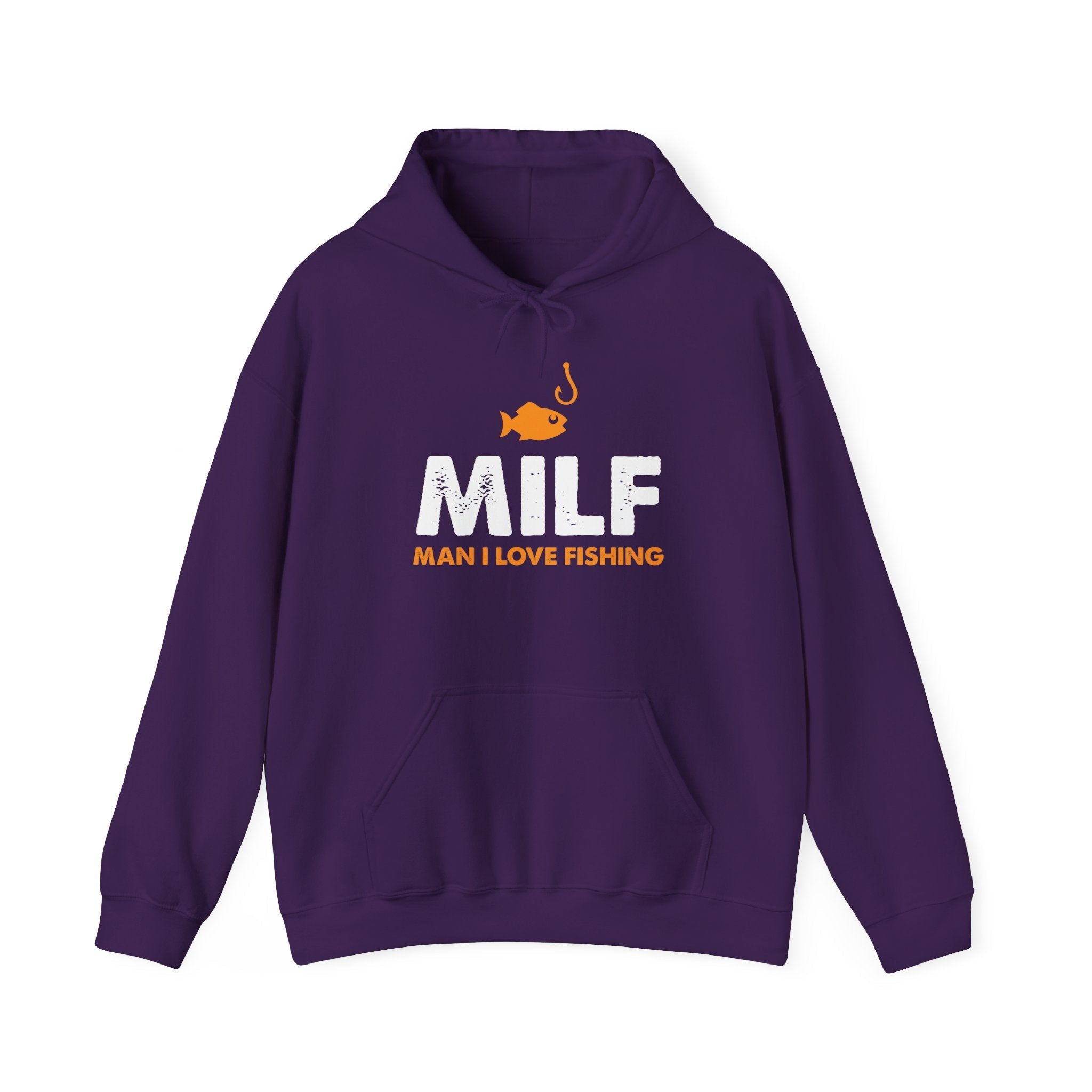 Man I love Fishing — Unisex Hooded Sweatshirt