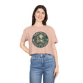 Women Go Deep in the Woods Women's Crop Tee