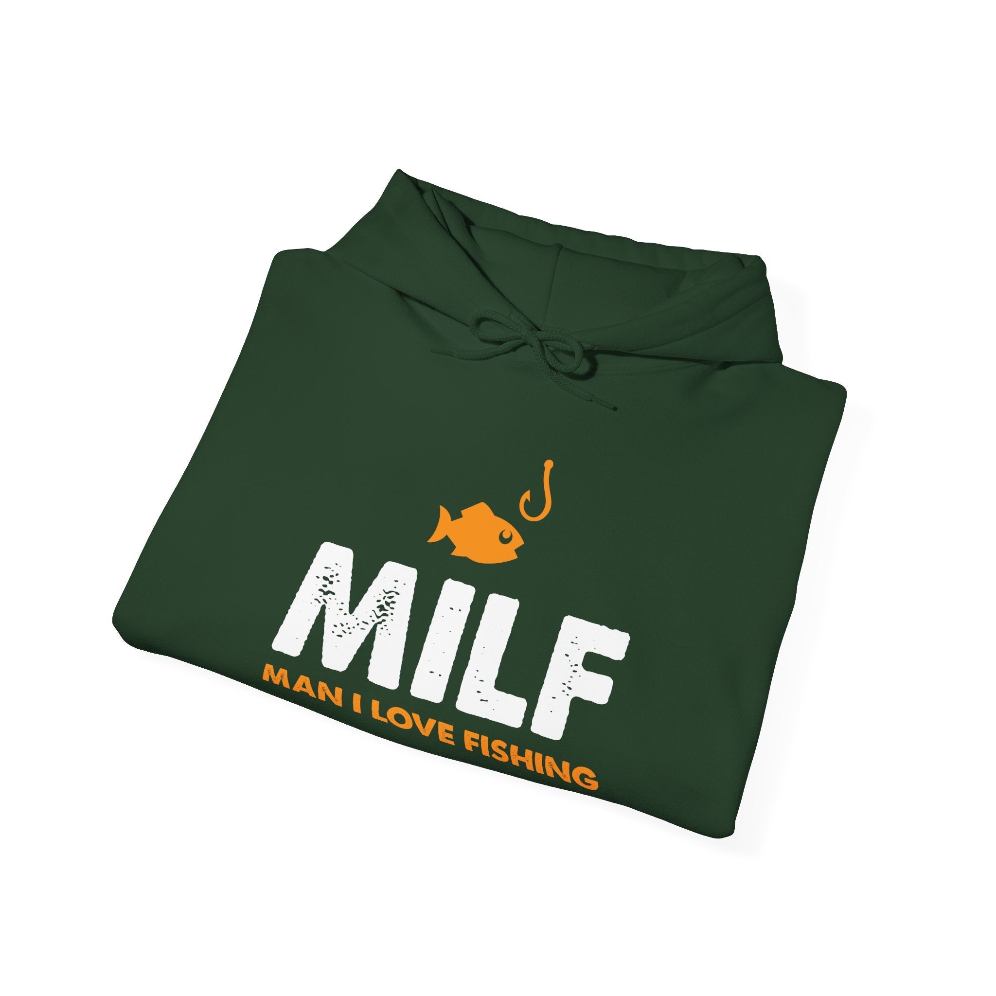 Man I love Fishing — Unisex Hooded Sweatshirt