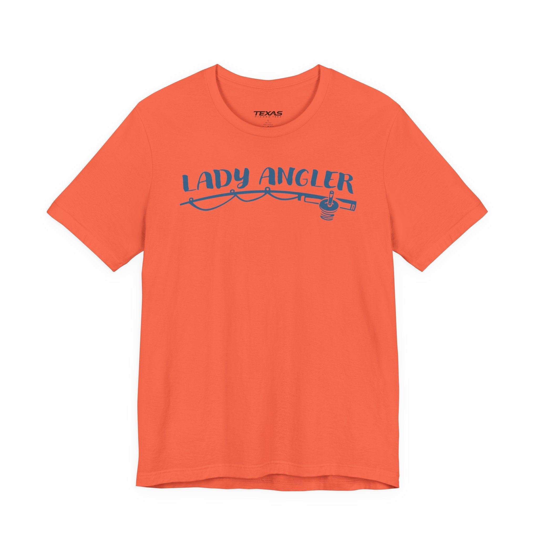 Lady Angler — Unisex Cotton Tee