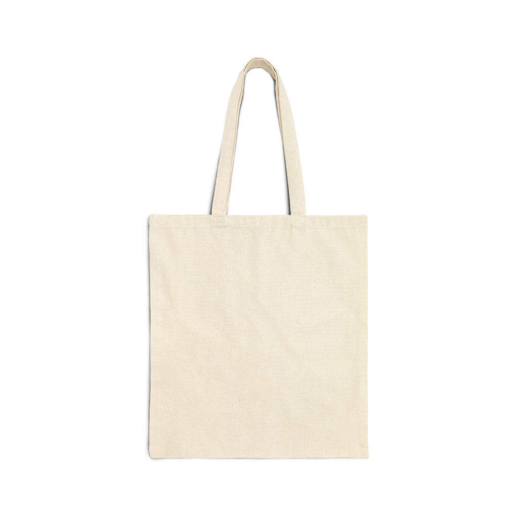 Peace Sign 'Backroad Beautiful' Cotton Tote — Retro Rainbow Eco Bag