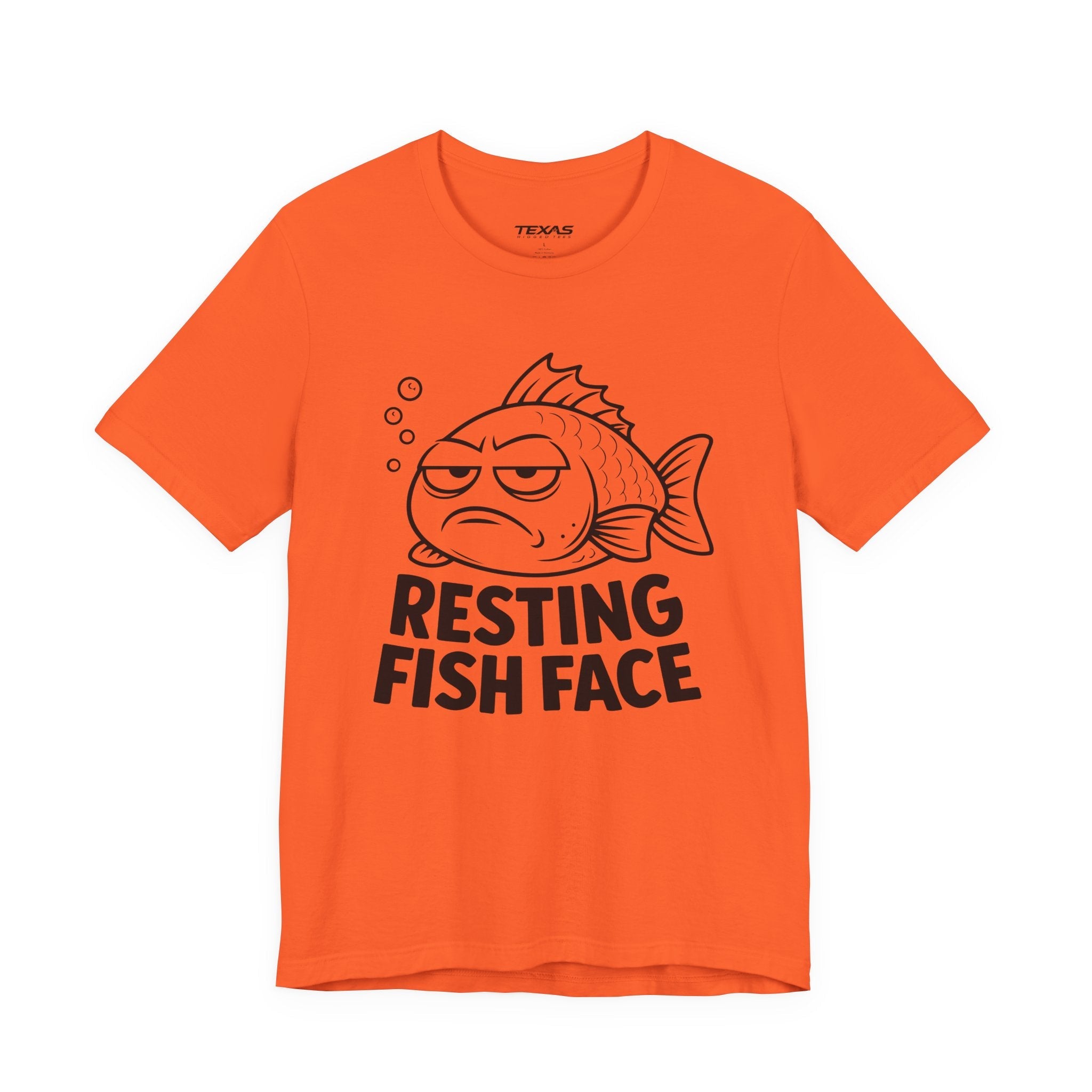 Resting Fish Face — Unisex Cotton Tee
