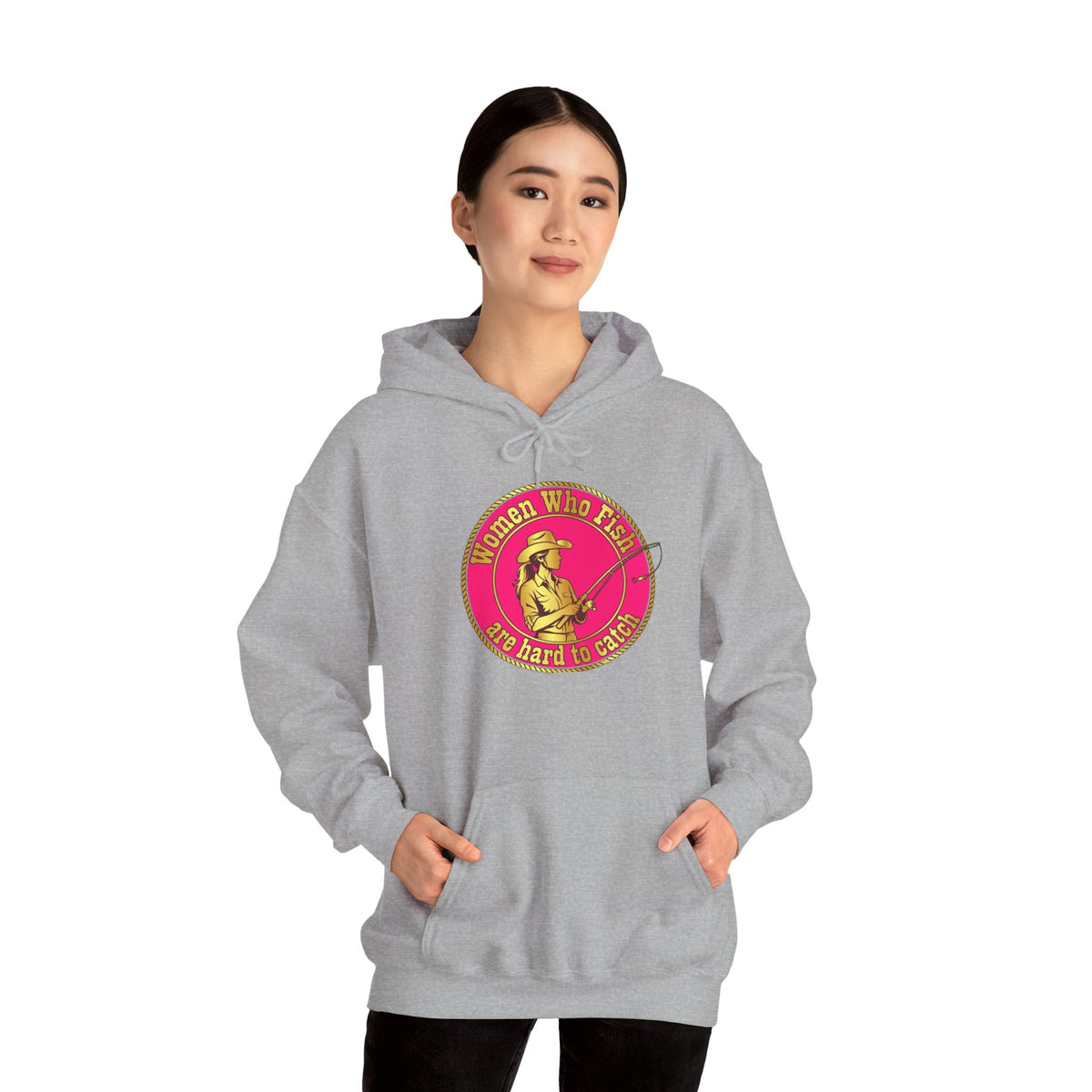 Hard To Catch Unisex Heavy Blend™ Hooded Sweatshirt