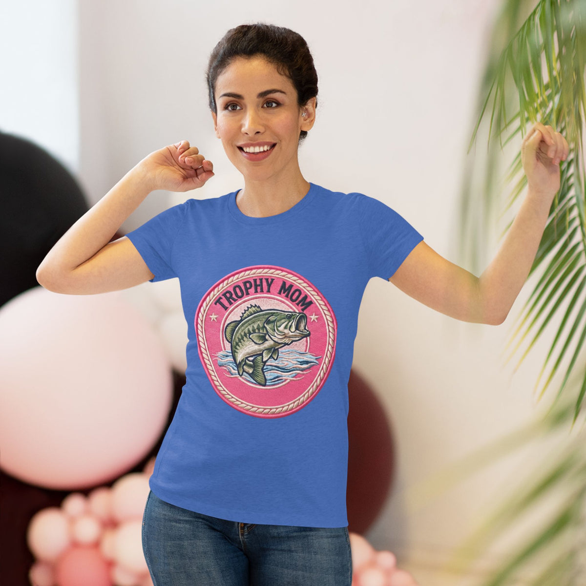 Trophy Mom Triblend Tee