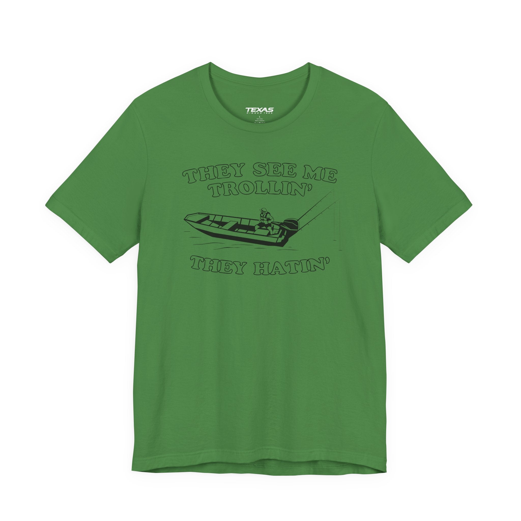 They See Me Trollin’, They Hatin’ — Unisex Cotton Tee