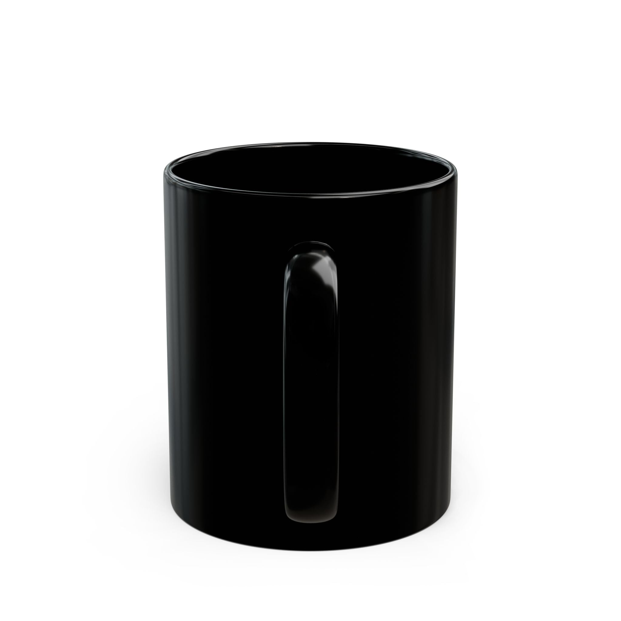 Fishing Mug – "Catch, Clean, Cook, Eat, Repeat" Black Coffee Cup (11oz/15oz)