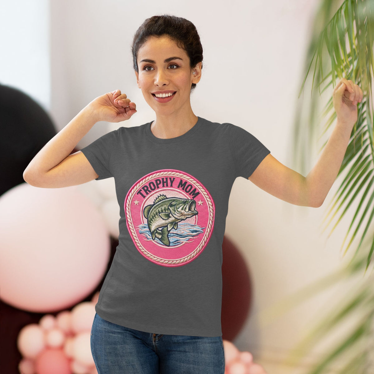 Trophy Mom Triblend Tee