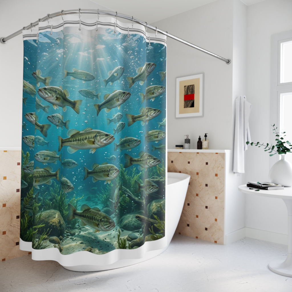 Bass Shower Curtains