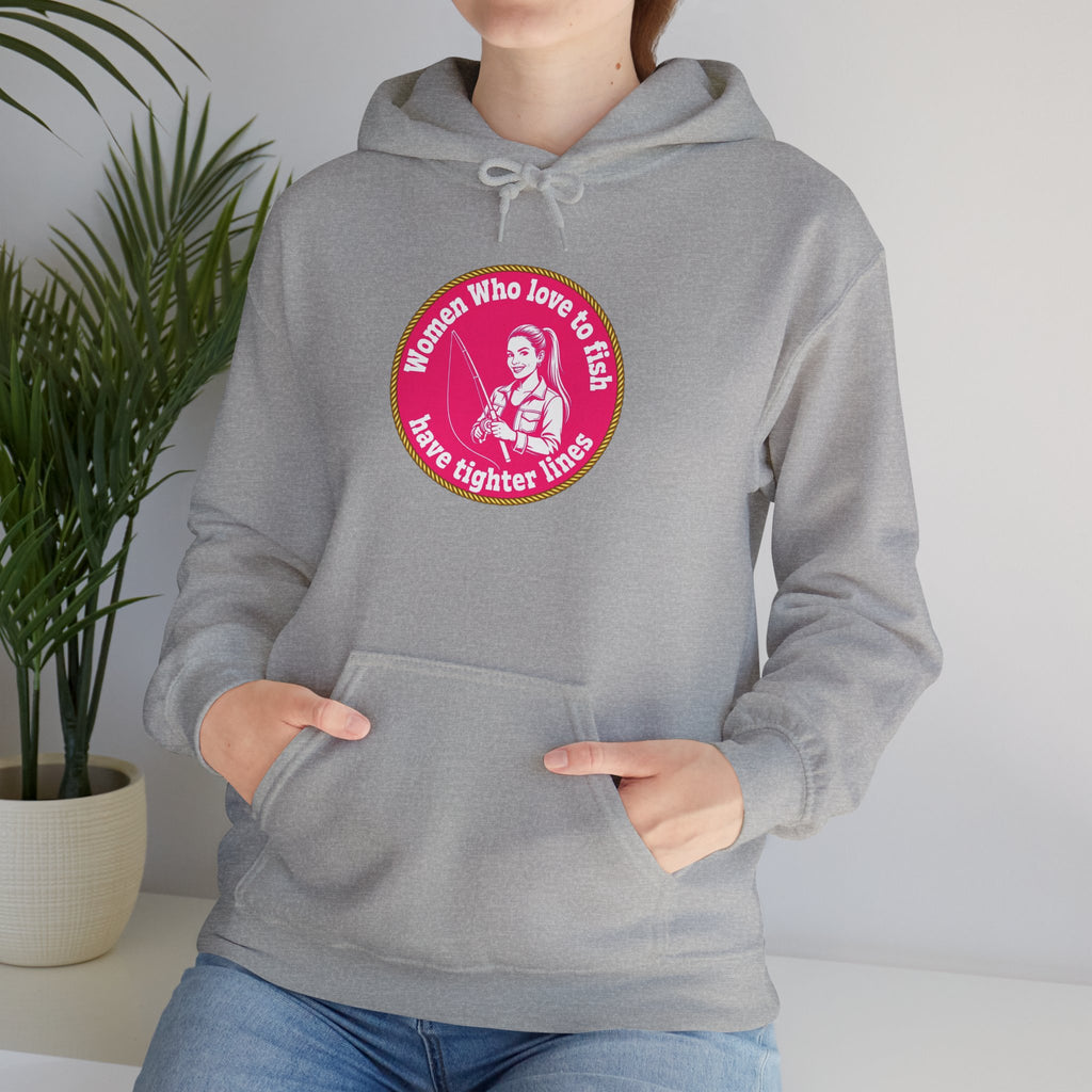 Women Who Fish1 Hooded Sweatshirt