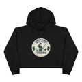 Women Know More Than Minnow Crop Hoodie