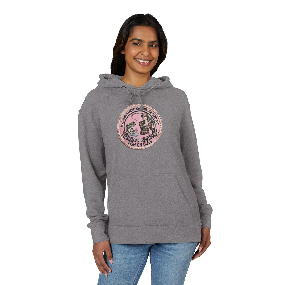 Big Momma Bass Buster Unisex French Terry Hoodie