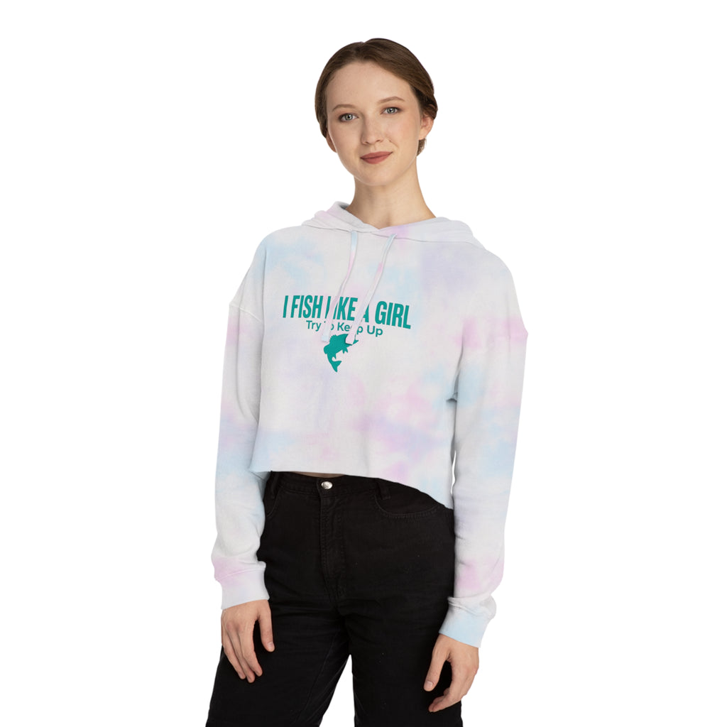 Big Momma Bass Buster Cropped Hooded Sweatshirt