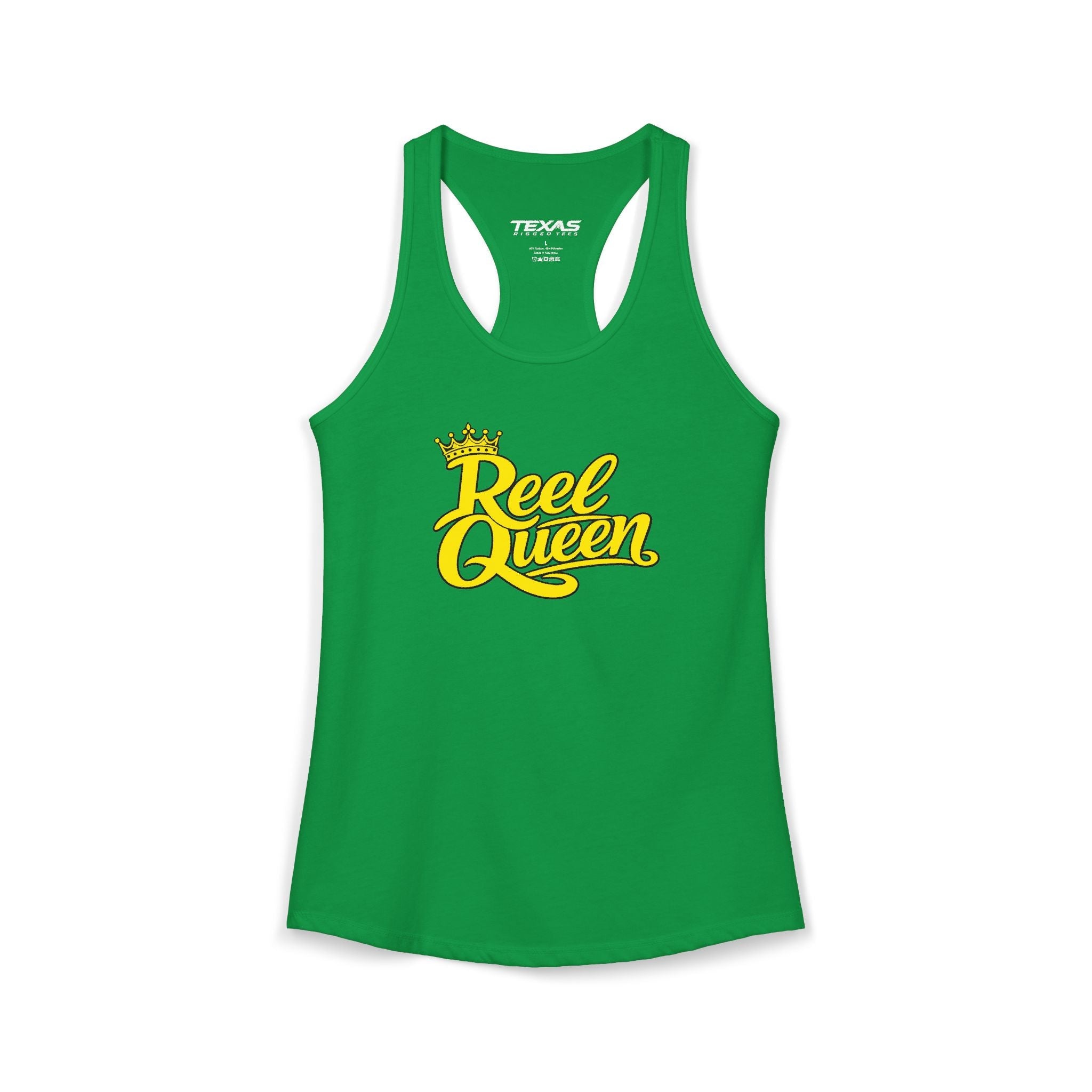 Reel Queen Women's Racerback Tank Top | Fishing Shirt for Women | Angler Gift