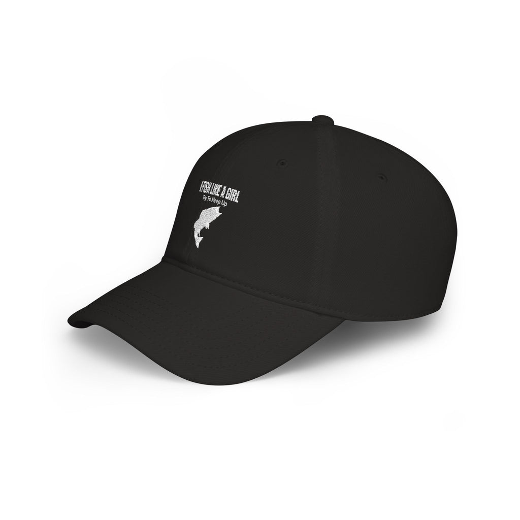 Fish Like a Girl Low Profile Baseball Cap
