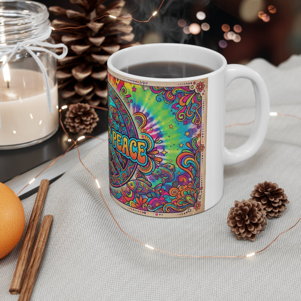 Fish For Peace Mug 11oz