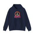 Peace Sign "Backroad Beautiful" Hoodie - Retro Rainbow Hippie Pullover