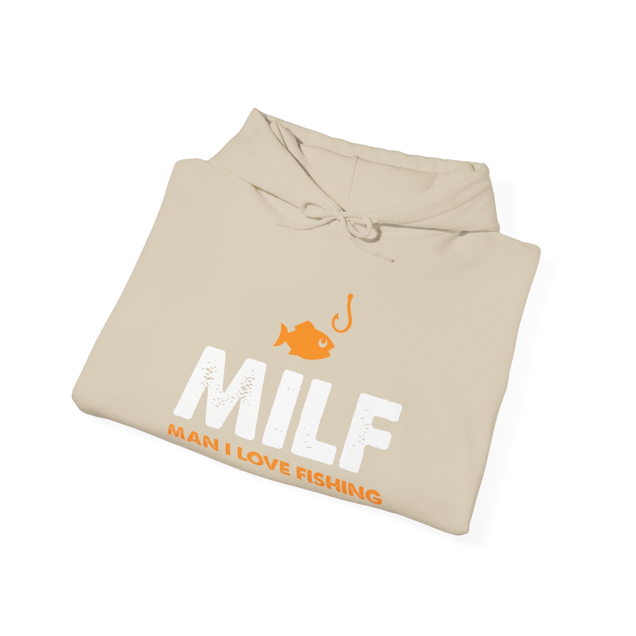Man I love Fishing — Unisex Hooded Sweatshirt