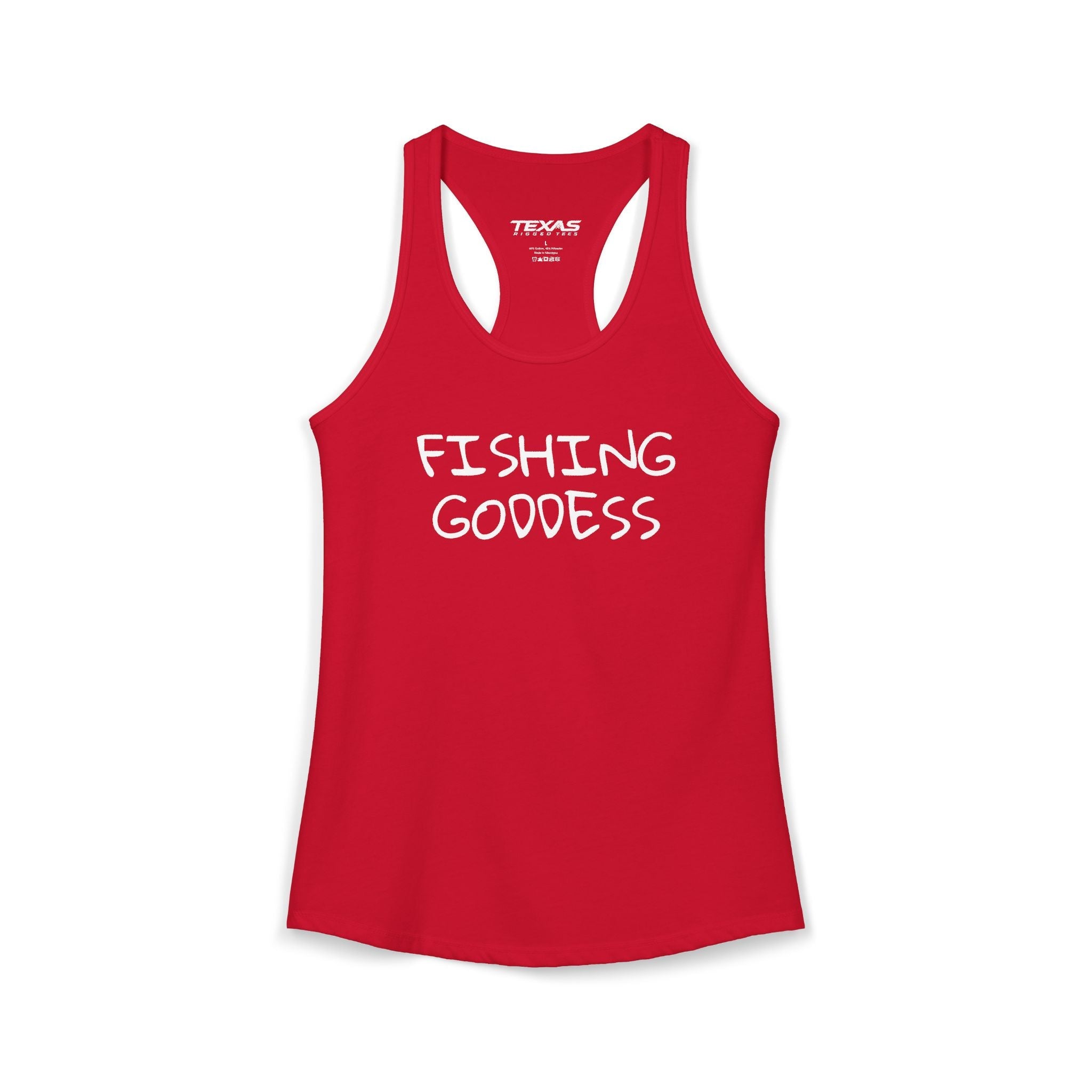 Fishing Goddess — Women’s Racerback Tank