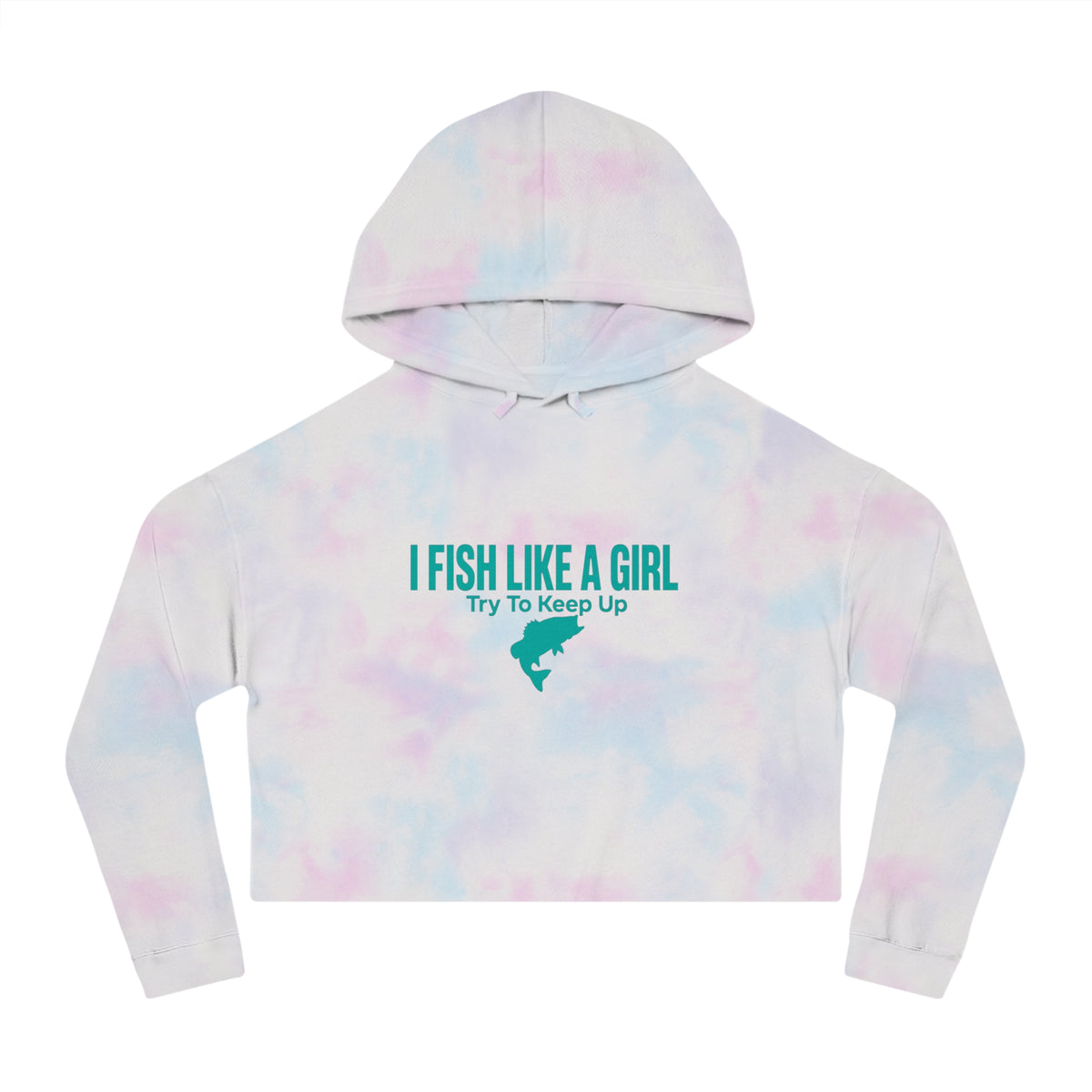 Big Momma Bass Buster Cropped Hooded Sweatshirt