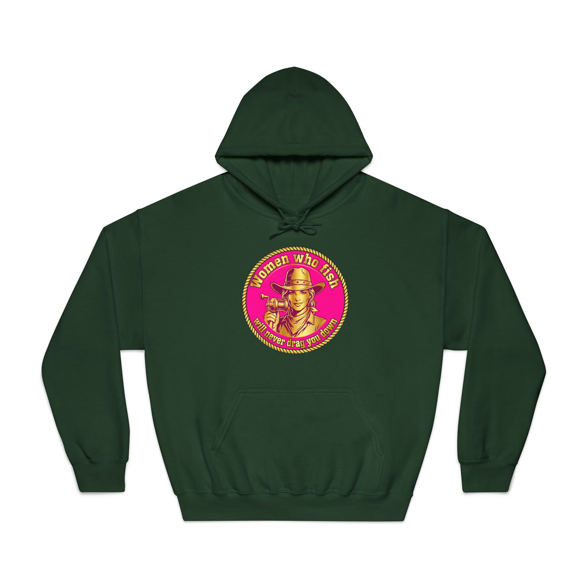 Won't Drag You Down DryBlend® Hooded Sweatshirt