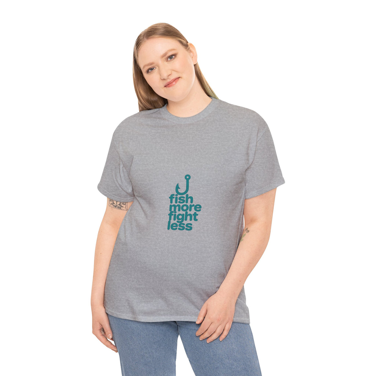 Fish More Heavy Cotton Tee