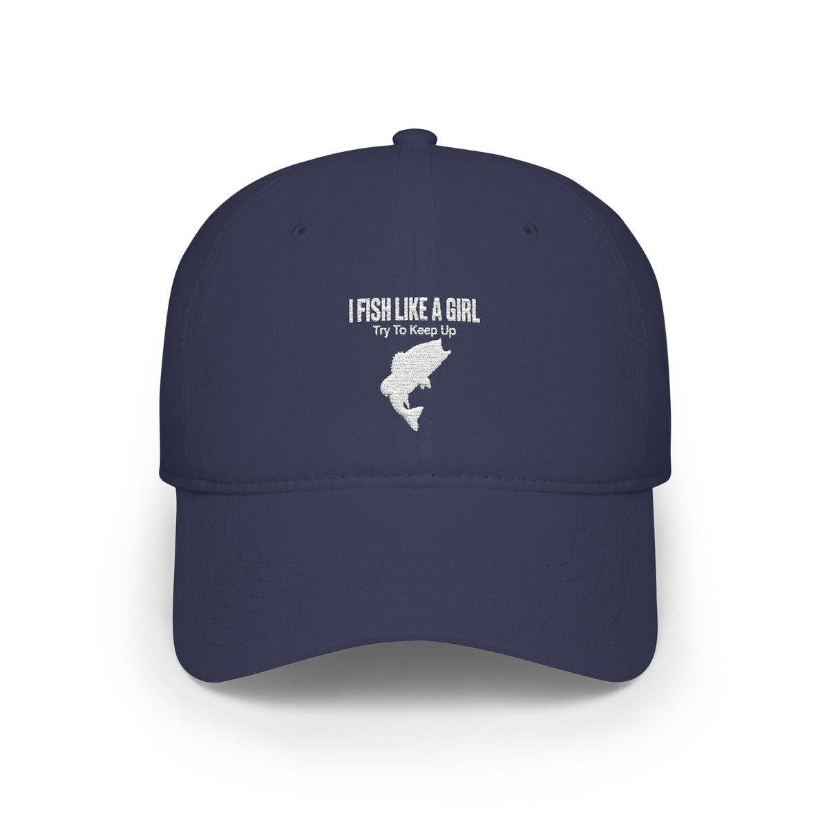 Fish Like a Girl Low Profile Baseball Cap