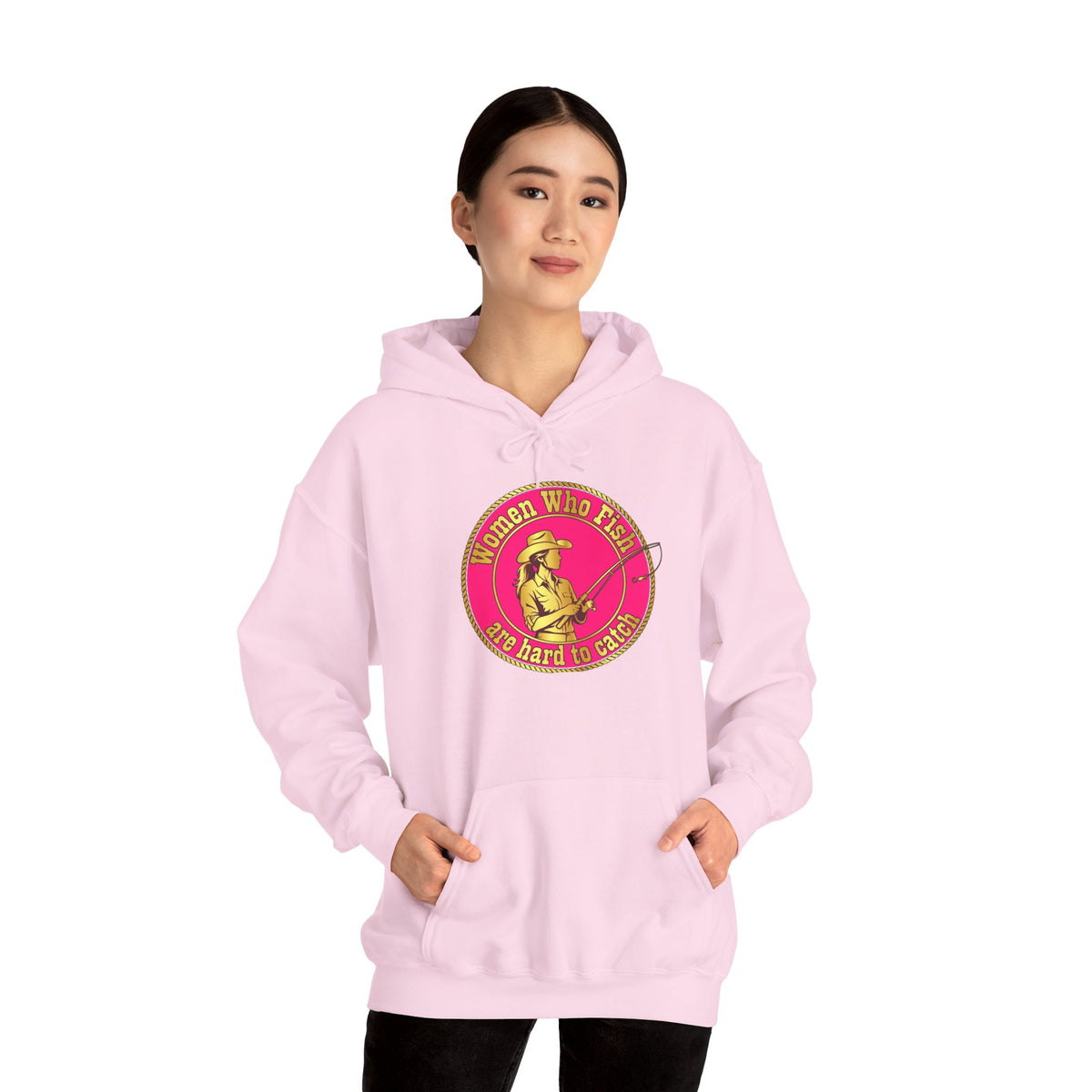 Hard To Catch Unisex Heavy Blend™ Hooded Sweatshirt