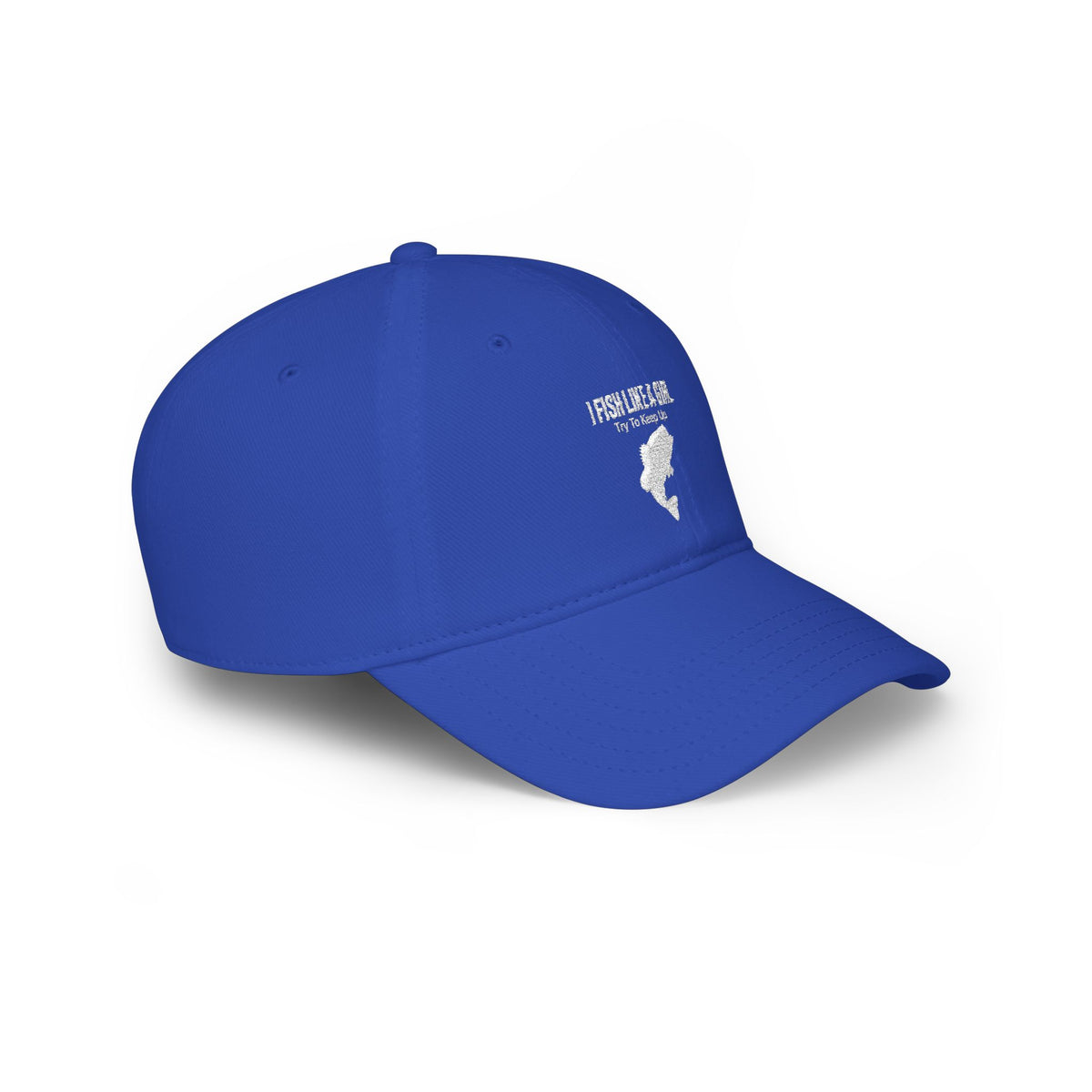 Fish Like a Girl Low Profile Baseball Cap