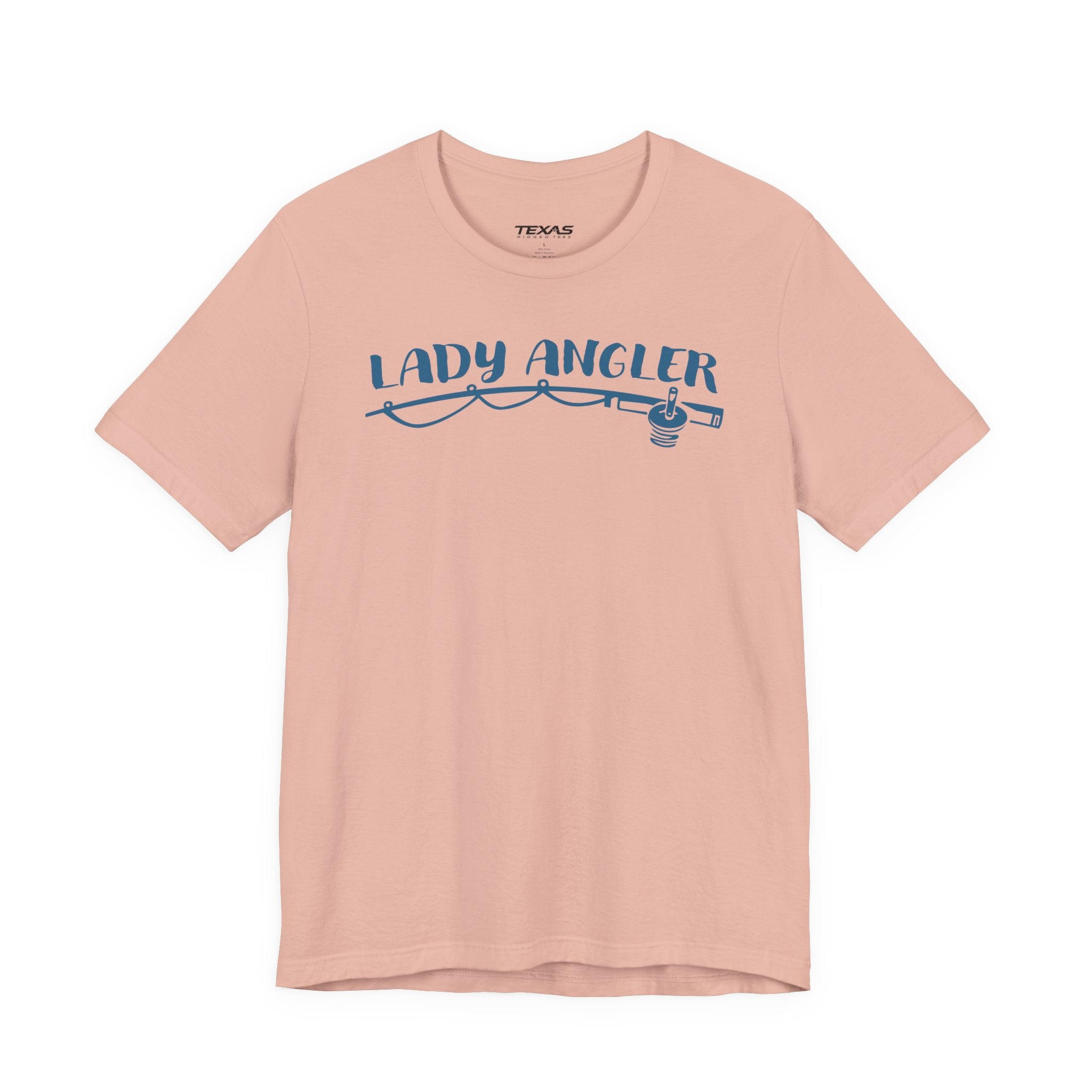 Lady Angler — Unisex Cotton Tee
