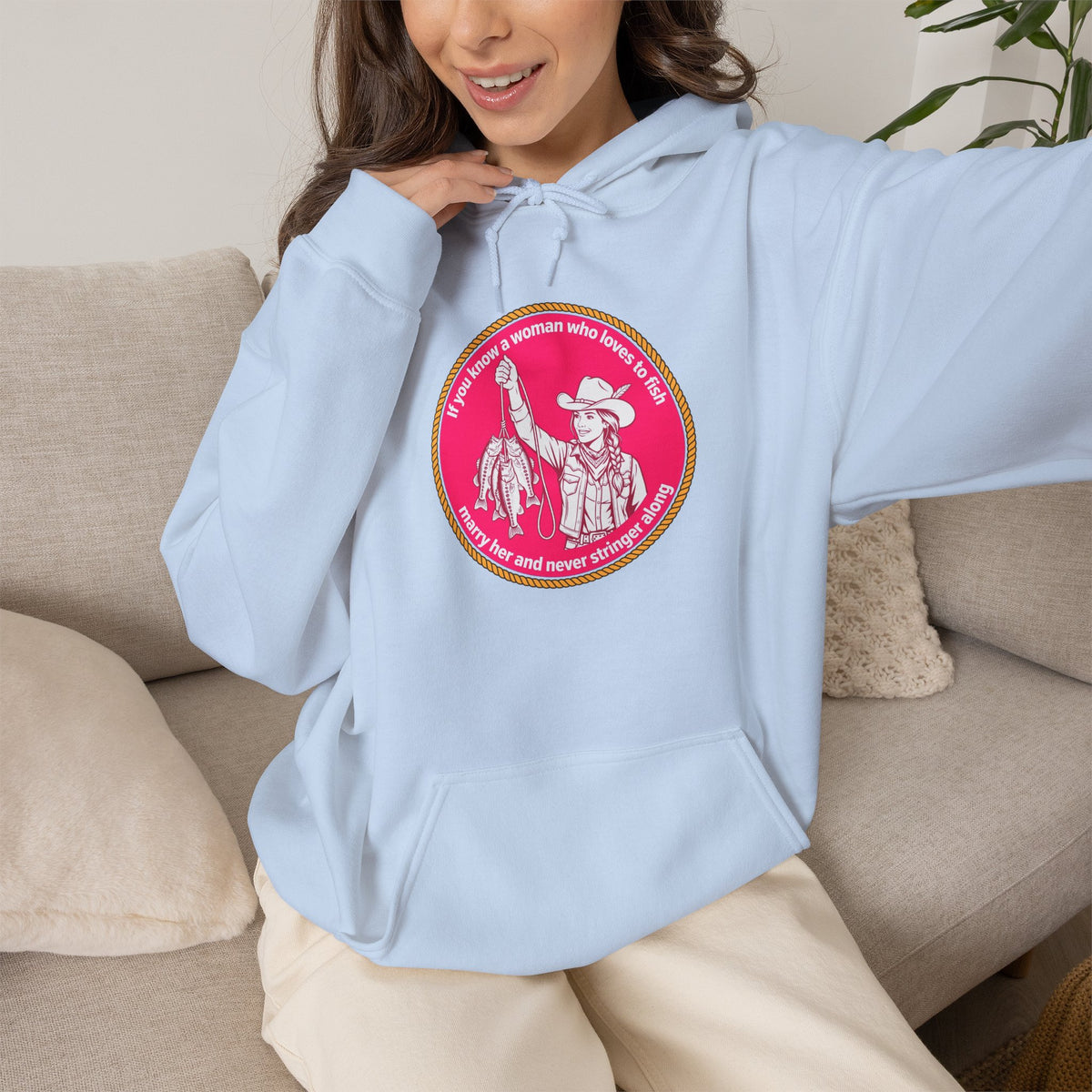 Never Stringer Along Unisex Heavy Blend™ Hooded Sweatshirt