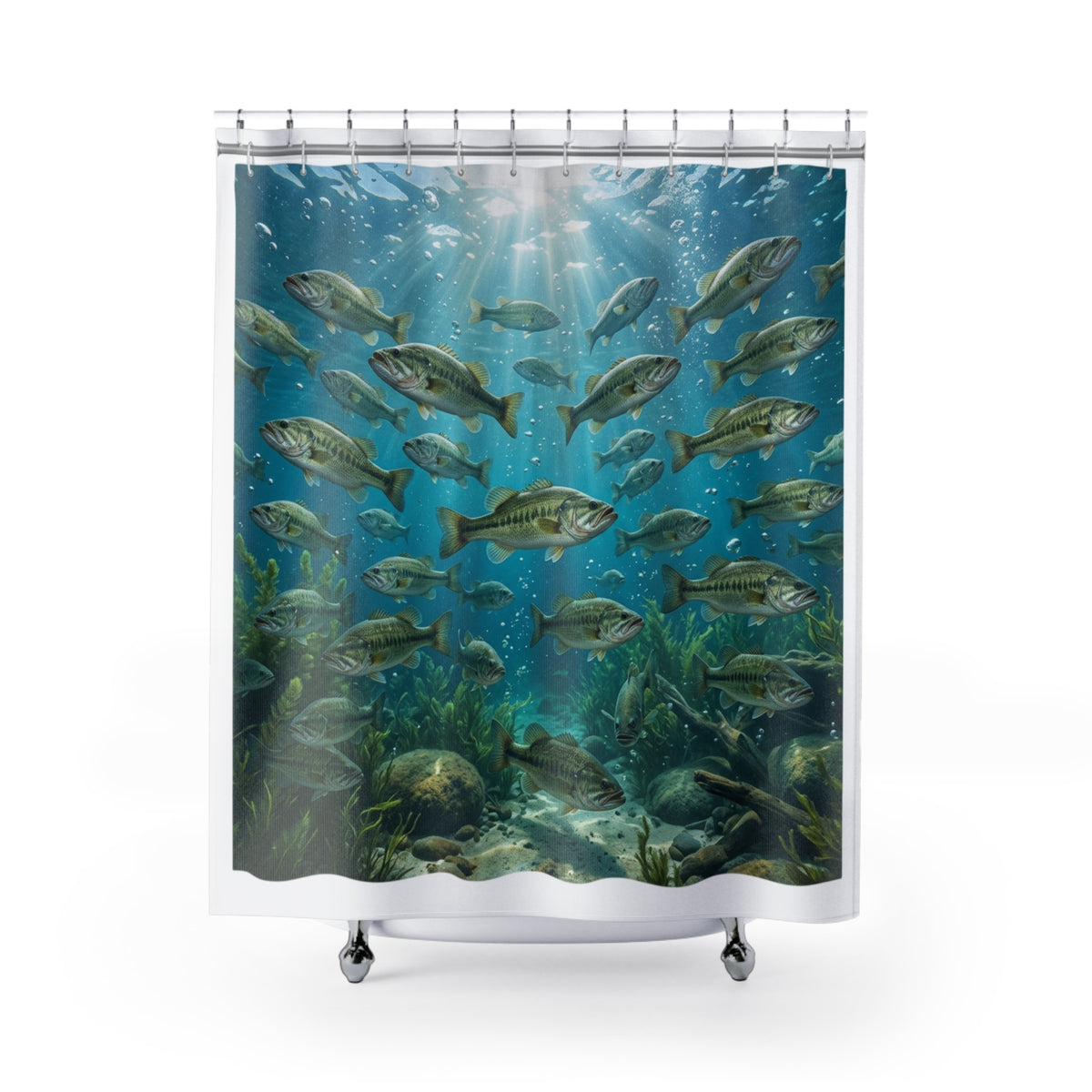Bass Shower Curtains