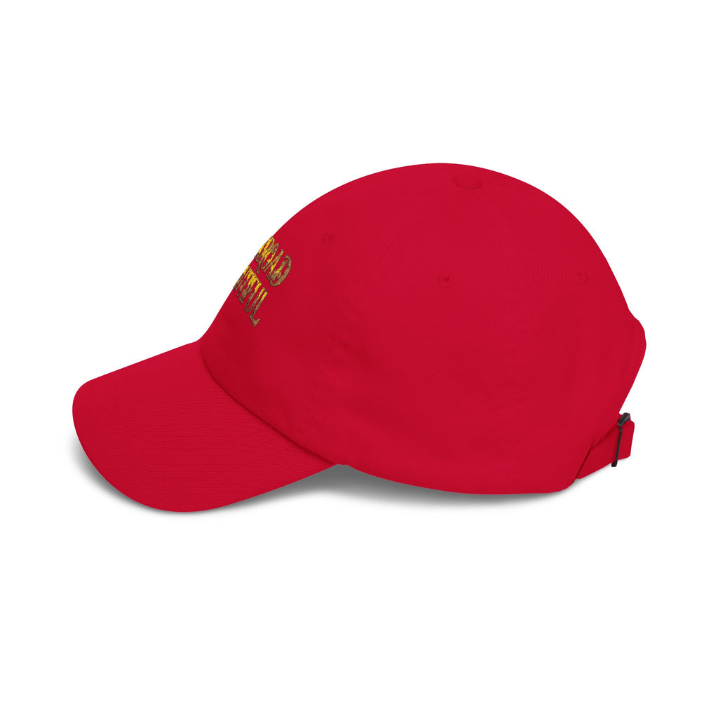 Classic Cap — 'Backroads Beautiful' Embroidered White Baseball Hat